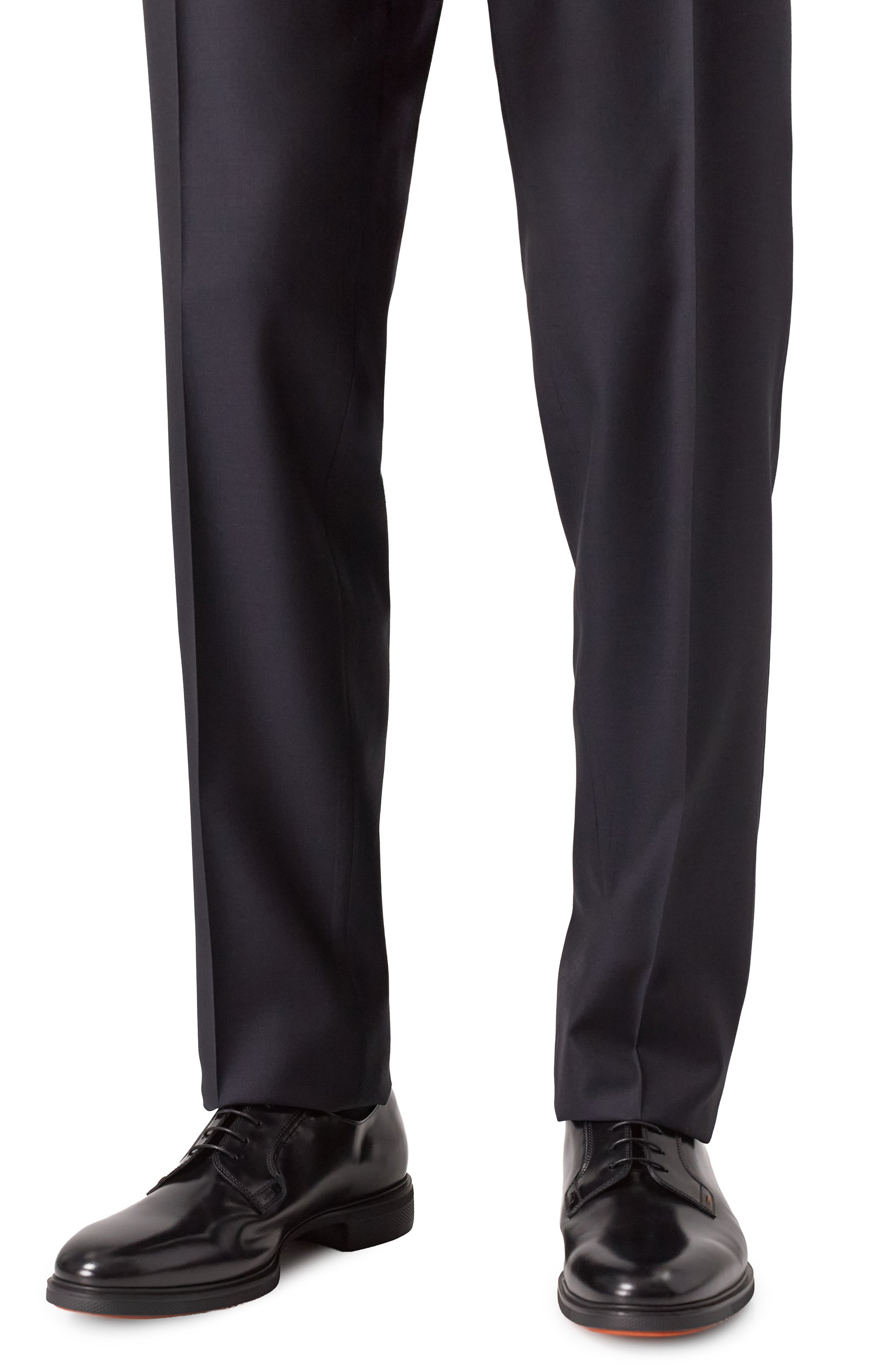 Кожаные дерби easy SANTONI, арт. MGEG19291NEAXNTG, фото 3