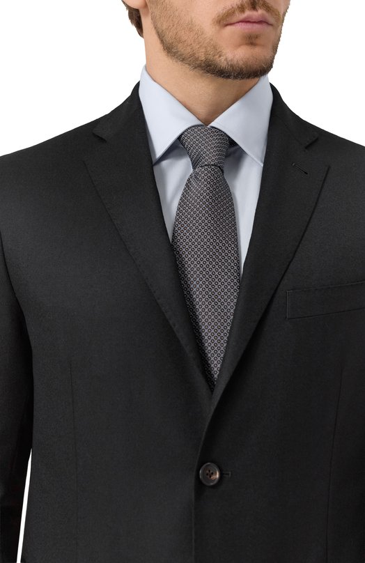 Шелковый галстук Corneliani 26U302-2620304 Синий  26U302-2620304 Фото 2