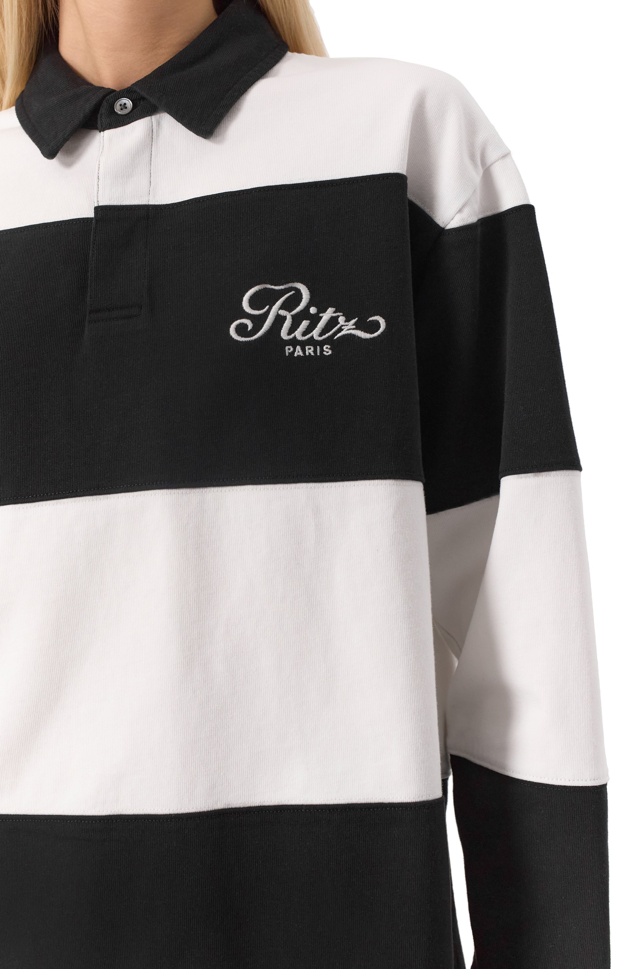 Хлопковое поло frame x ritz paris FRAME DENIM, арт. MP25JSH001, фото 5