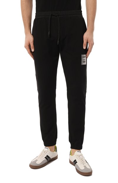 Хлопковые джоггеры RELIGION черного цвета по цене 8870 руб., арт. 13TACP63, фото 3 Хлопковые джоггеры RELIGION, арт. 13TACP63, фото 3