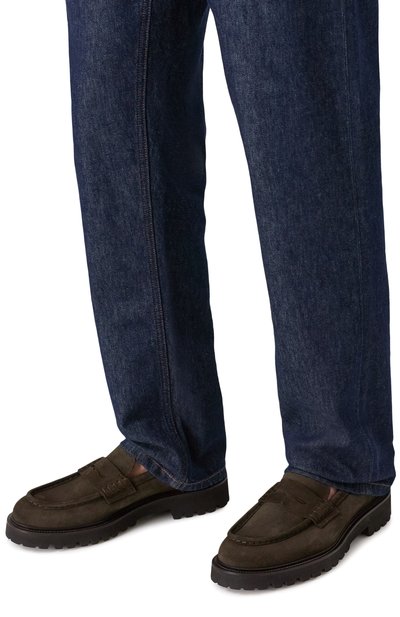 Замшевые пенни-лоферы laon MILLE 885, арт. LA0N/BUCK, фото 3