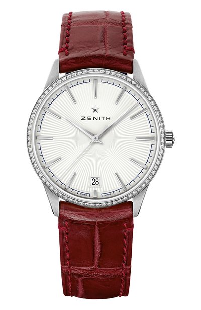 Женские часы elite classic steel &amp; diamonds ZENITH, арт. 16.3200.670/01.C831