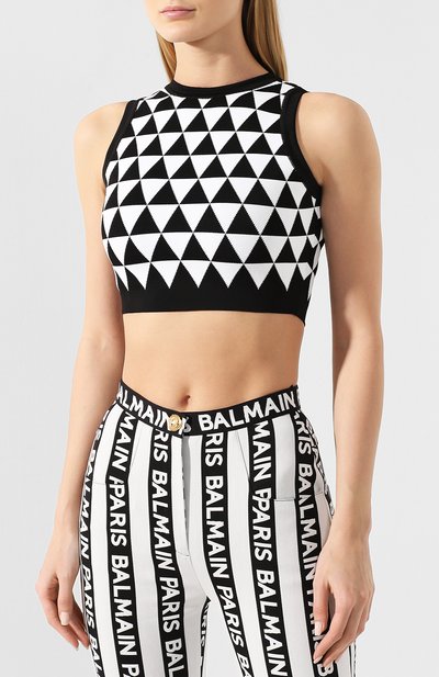 Топ из вискозы BALMAIN, арт. RF00056/K370, фото 3