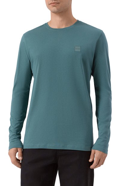 Хлопковый лонгслив BOSS ORANGE, арт. 50512111, фото 3