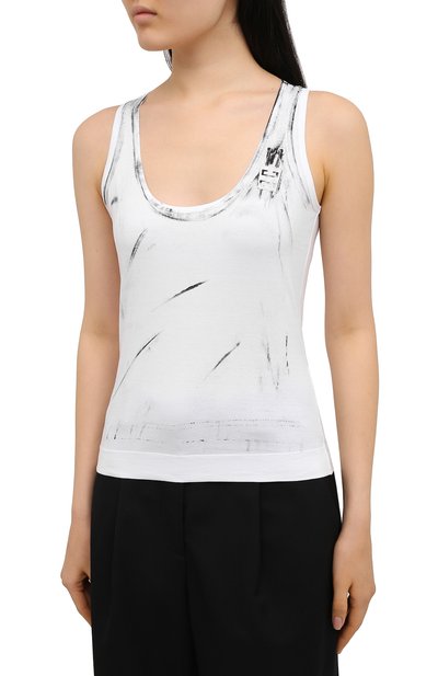 Хлопковый т оп GIVENCHY, арт. BW60TD3Z51, фото 3
