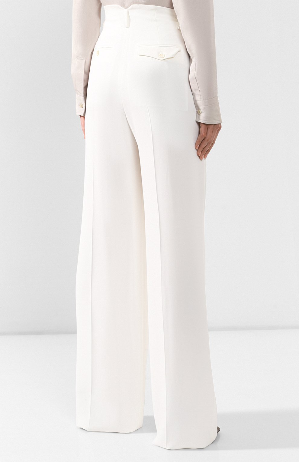 Брюки mert & marcus 1994 DSQUARED2 белого цвета по цене 48250 руб., арт. S73KA0450/S48427, фото 4 Брюки mert & marcus 1994 DSQUARED2, арт. S73KA0450/S48427, фото 4