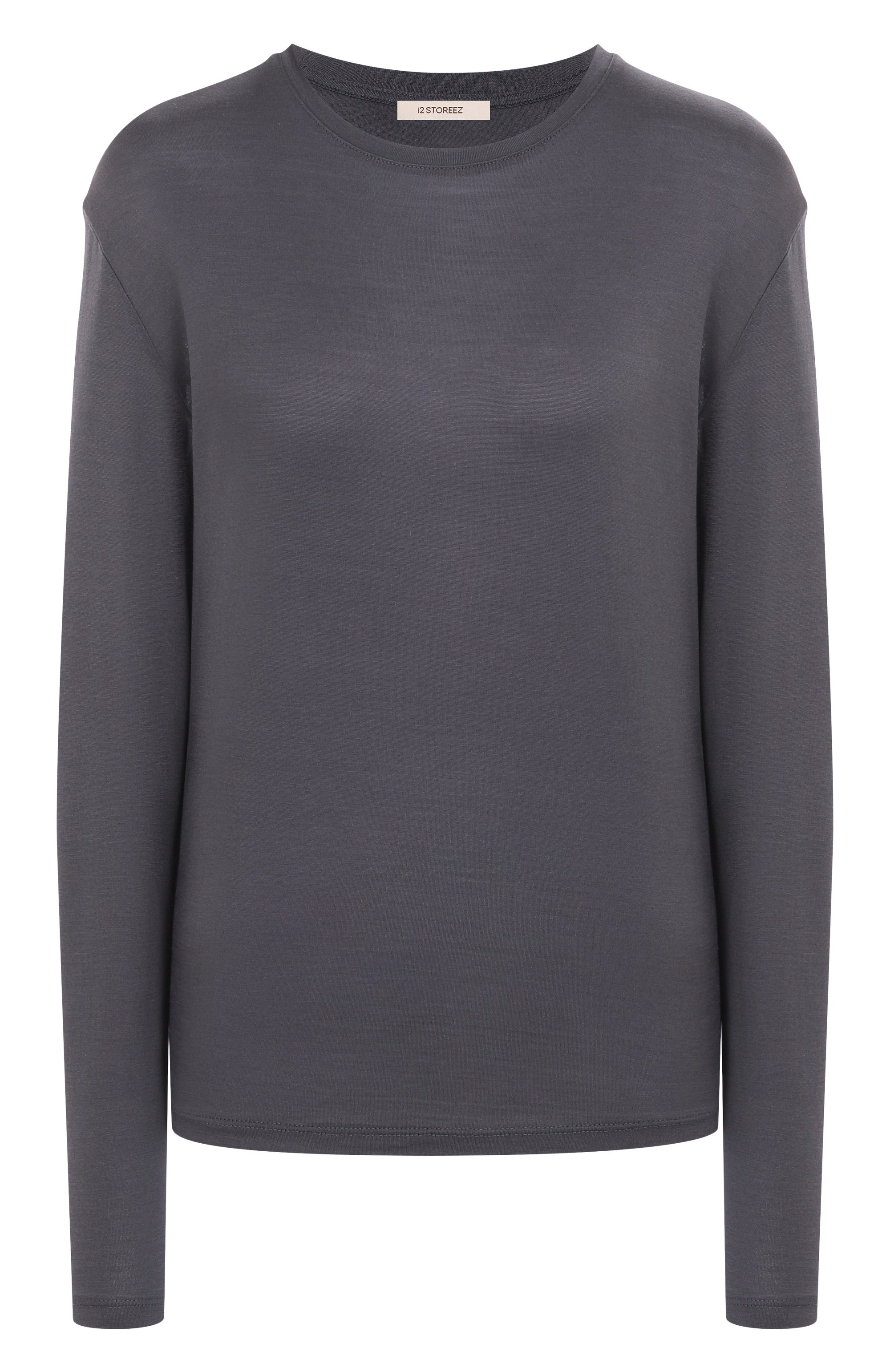 Шелковый лонгслив 12 STOREEZ, арт. 131578, фото 1
