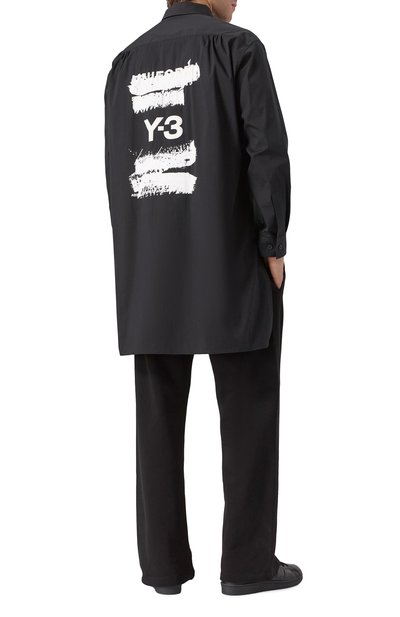 Хлопковая рубашка Y-3, арт. JN4878, фото 2