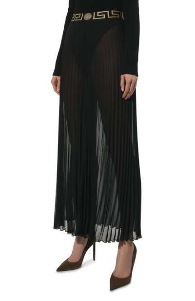 Плиссированные брюки VERSACE, арт. 1003164/1F00609, фото 3