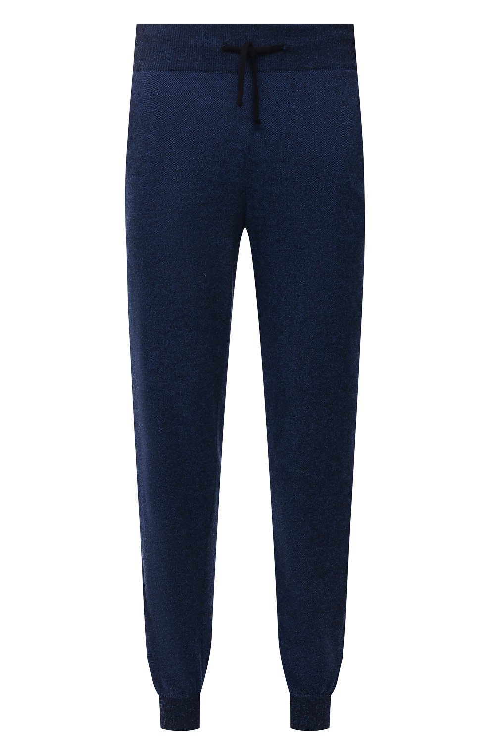 Кашемировые джоггеры ZILLI SPORT темно-синего цвета по цене 198000 руб., арт. MBW-M0D4B-WS000/0001, фото 1 Кашемировые джоггеры ZILLI SPORT, арт. MBW-M0D4B-WS000/0001, фото 1