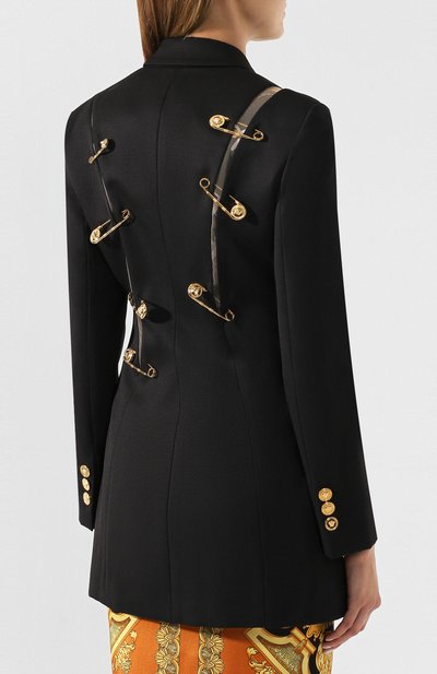 Шерстяной жакет VERSACE, арт. A83529/A220850, фото 4