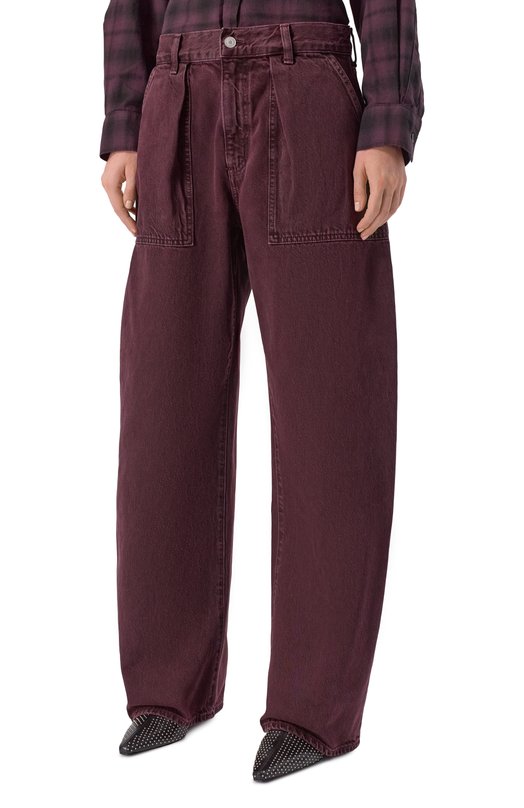 Джинсы Sefton Utility Pant Agolde A240D1183 Бордовый  A240D1183 Фото 3