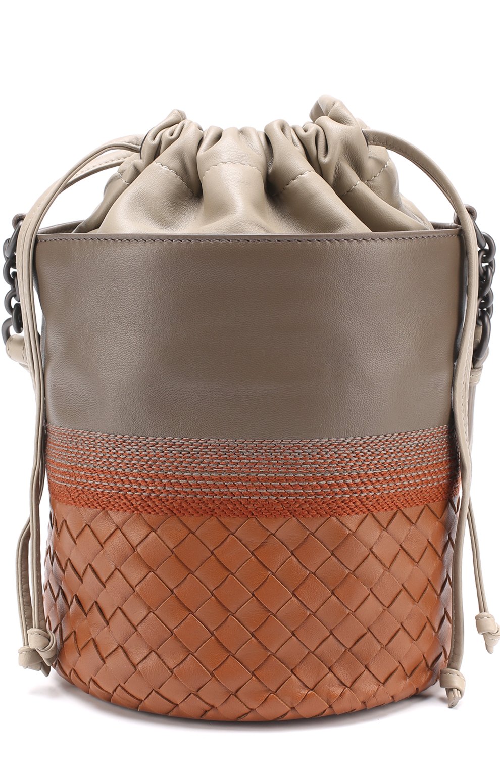 Сумка с плетением intrecciato BOTTEGA VENETA бежевого цвета по цене 160500 руб., арт. 475185/VCJZ0, фото 1 Сумка с плетением intrecciato BOTTEGA VENETA, арт. 475185/VCJZ0, фото 1