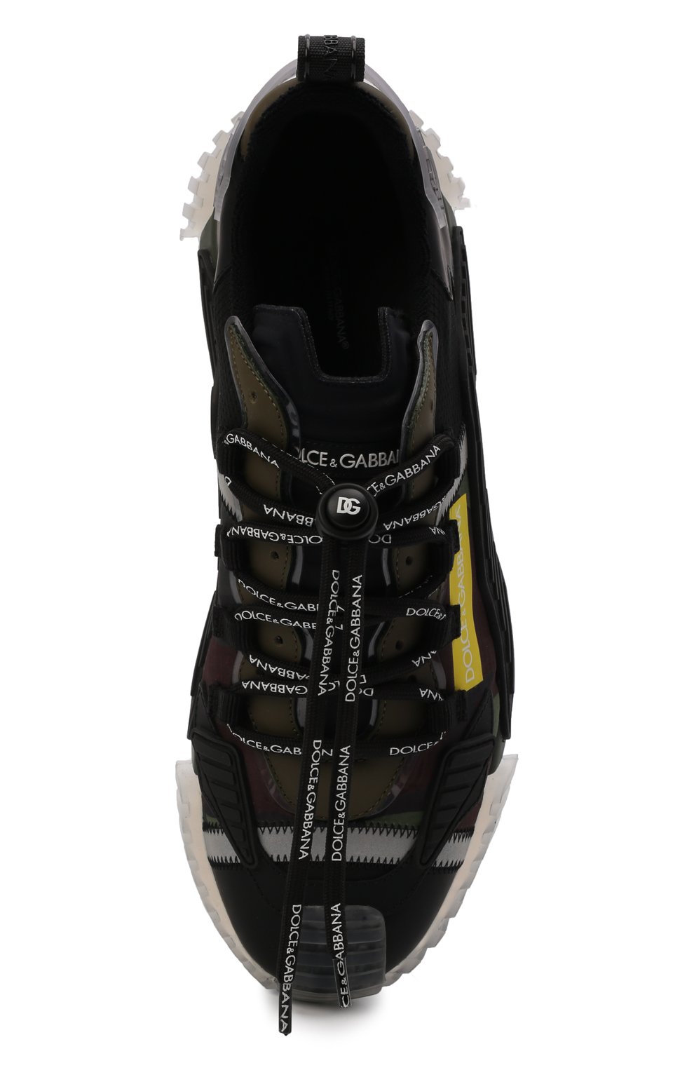 Комбинированные кеды ns1 DOLCE & GABBANA хаки цвета по цене 94450 руб., арт. CS1770/AQ713, фото 6 Комбинированные кеды ns1 DOLCE & GABBANA, арт. CS1770/AQ713, фото 6