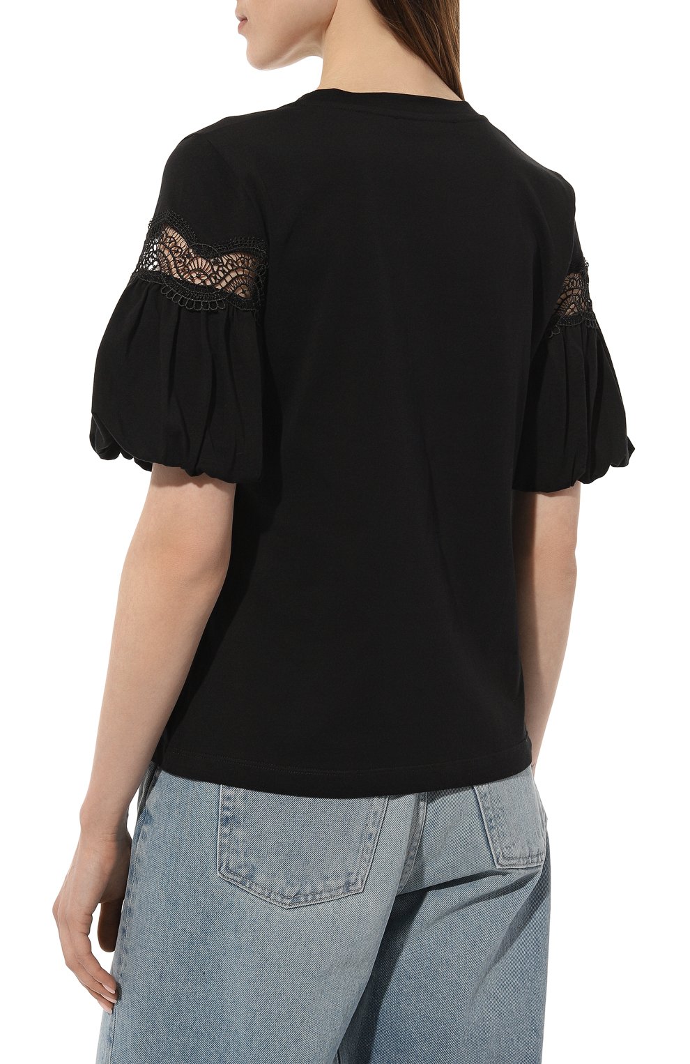 Хлопковая футболка ALBERTA FERRETTI, арт. 222U/A0702/6660, фото 4