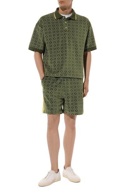 Хлопковое поло DROLE DE MONSIEUR, арт. D-PL121-C0091-GN, фото 2