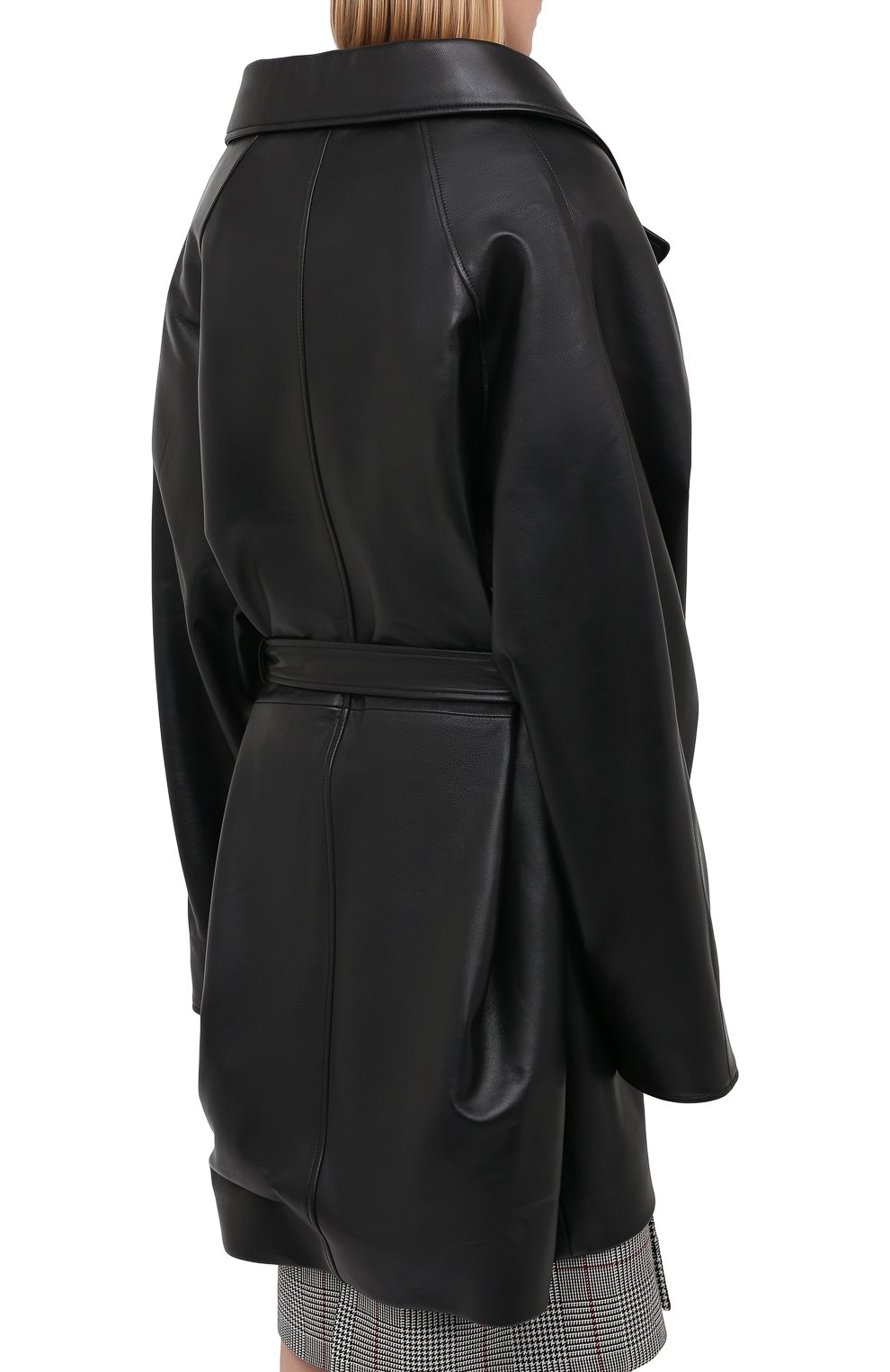 Кожаное пальто BALENCIAGA, арт. 640982/TES07, фото 5