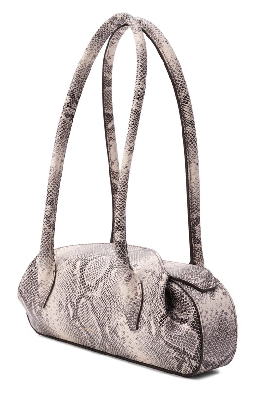 Сумка Oyster mini Yuzefi 0YSTER SH0ULDER BAG MINI/EMB0SSED LEATHER Серый  0YSTER SH0ULDER BAG MINI/EMB0SSED LEATHER Фото 4