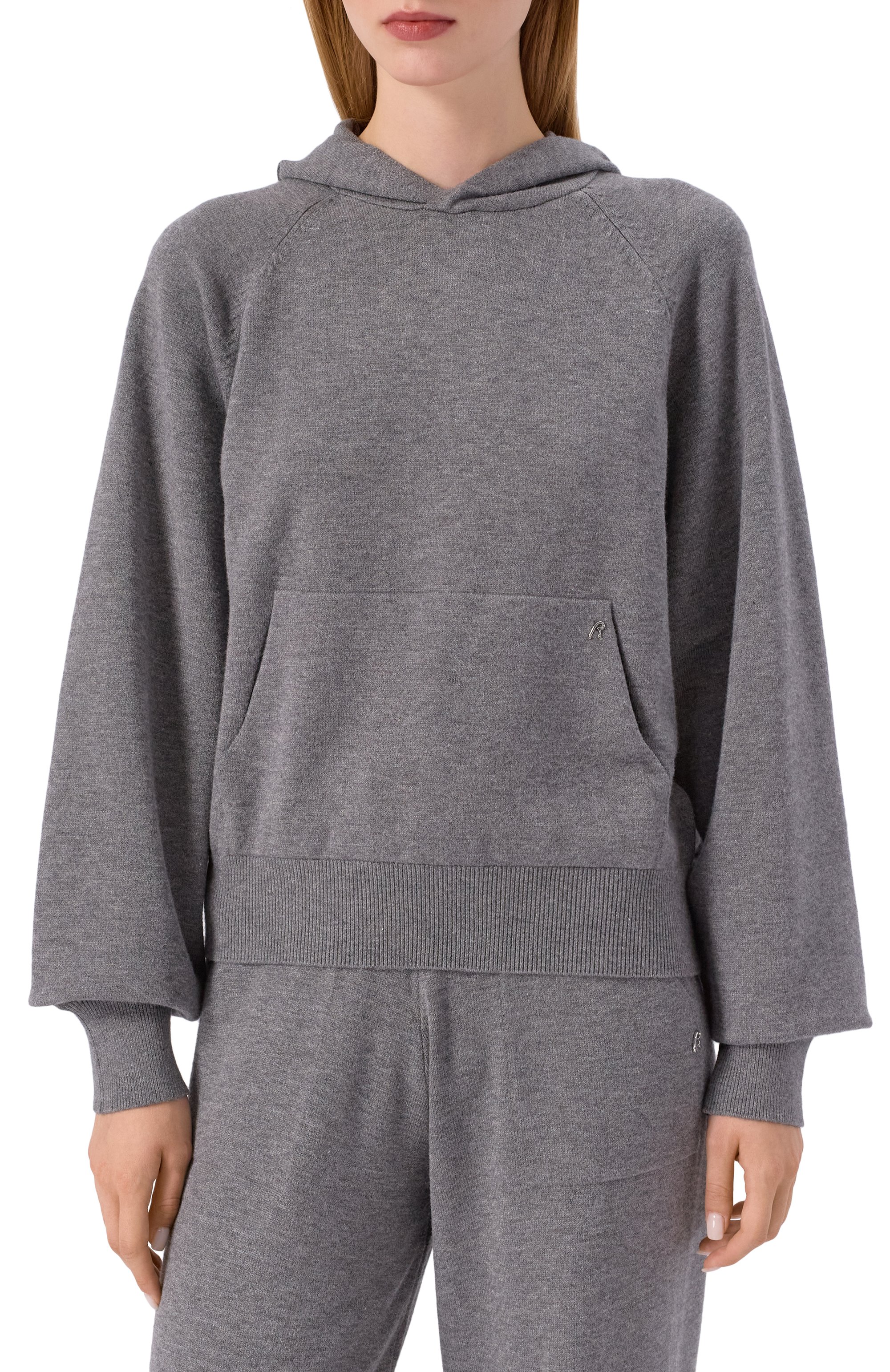 Худи REPLAY темно-серого цвета по цене 19000 руб., арт. DK3905.000.G23372, фото 3 Худи REPLAY, арт. DK3905.000.G23372, фото 3