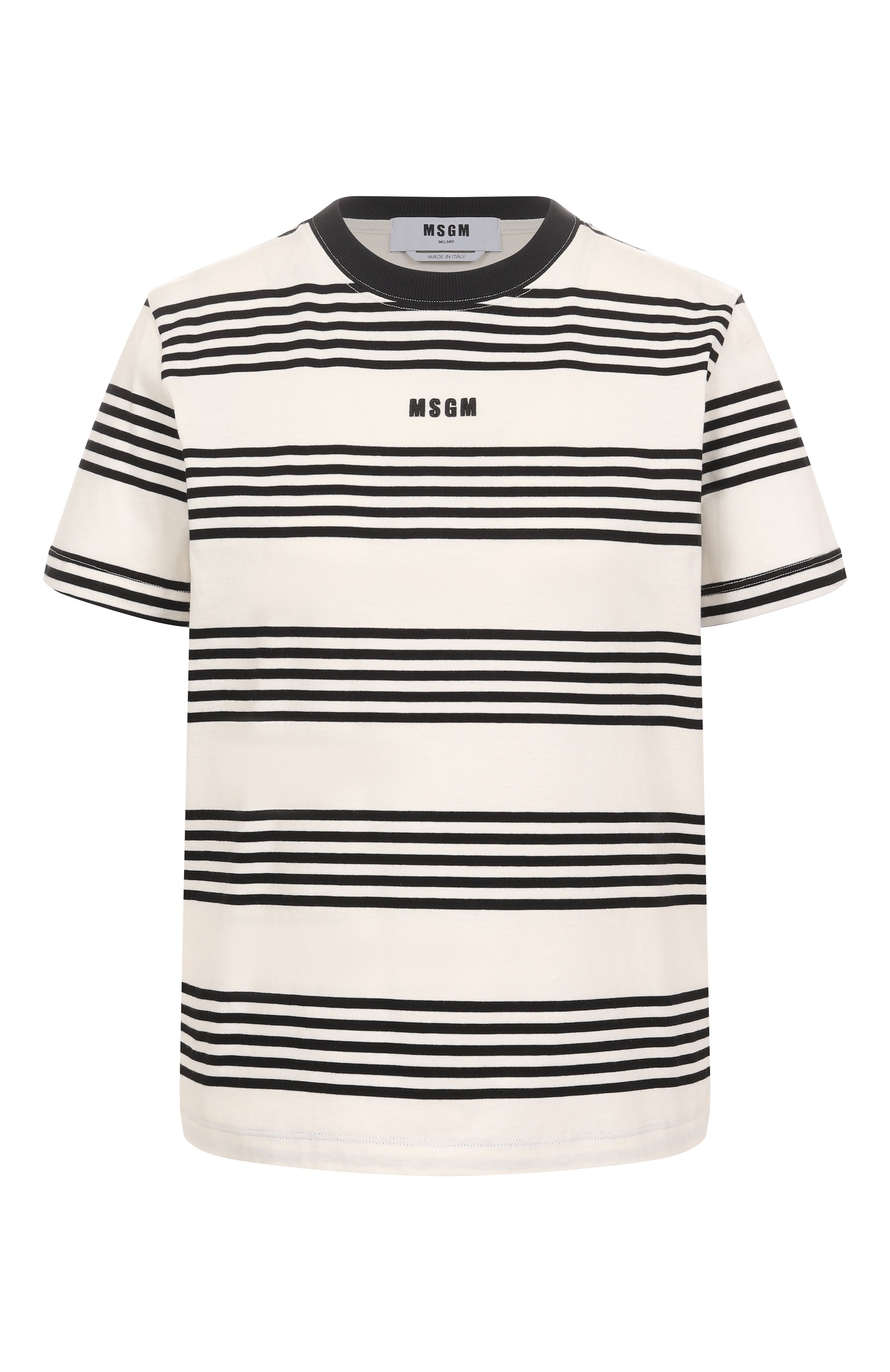 Хлопковая футболка MSGM, арт. 3841MDM138/257128, фото 1