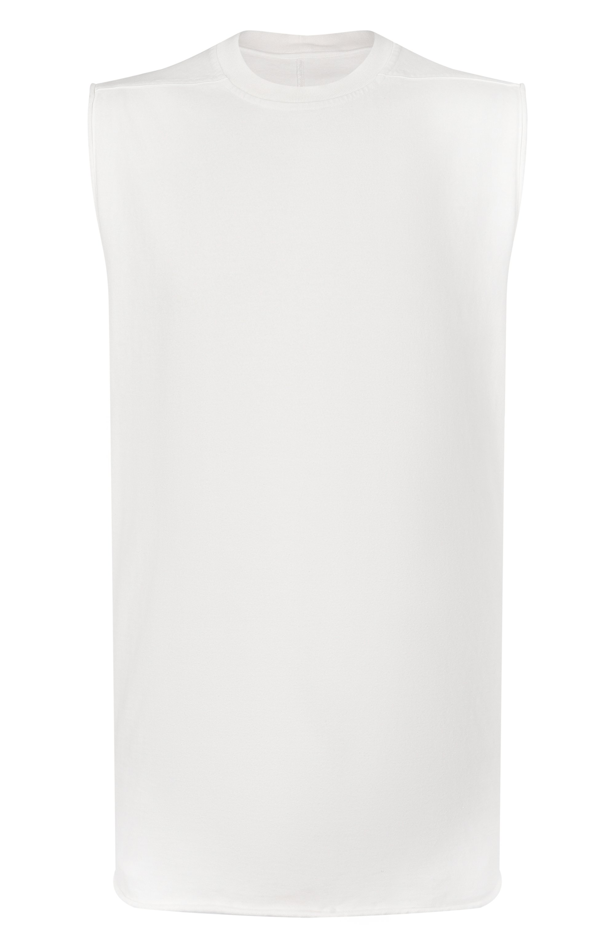 Хлопковая майка RICK OWENS, арт. RR02E1108/RIG, фото 1