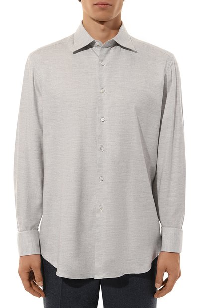 Рубашка из хлопка и лиоцелла STEFANO RICCI, арт. MC007592/BN2818, фото 3