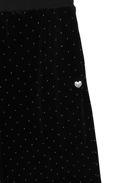 Бархатные брюки MONNALISA, арт. 71F403, фото 3