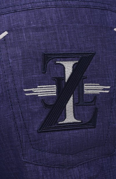 Льняные брюки ZILLI SPORT, арт. M0V-D0170-LIN01/S001, фото 5