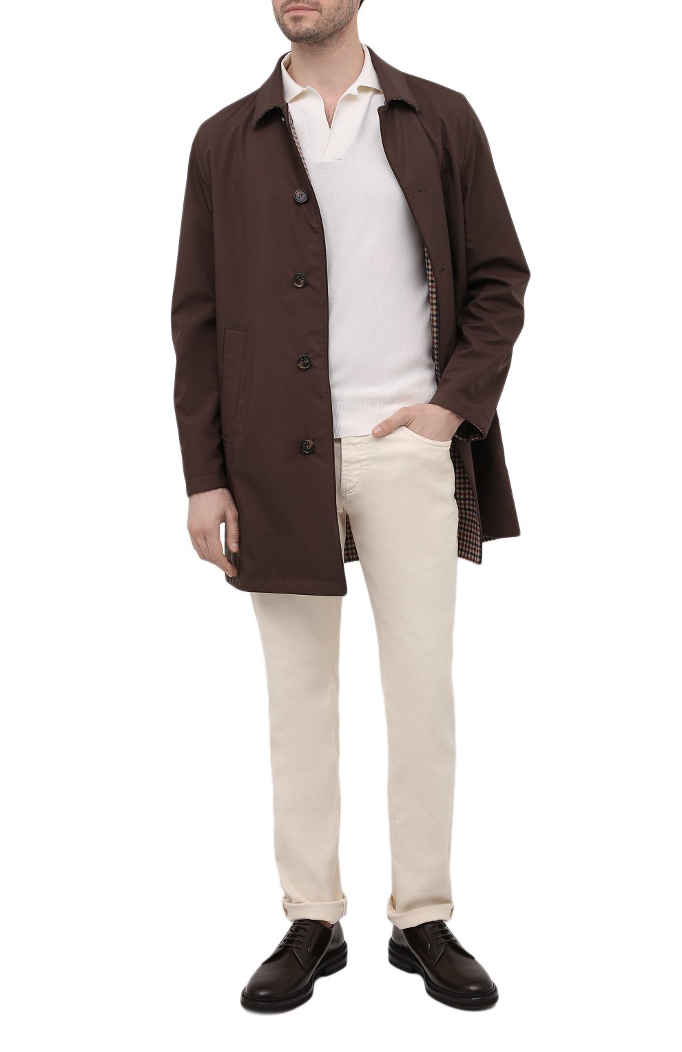 Поло из хлопка и шелка LORO PIANA, арт. FAM0531, фото 2