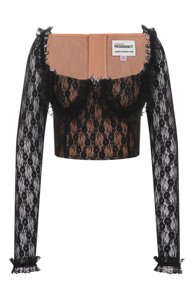 Женский топ SELF-PORTRAIT, арт. SS25CK010TB