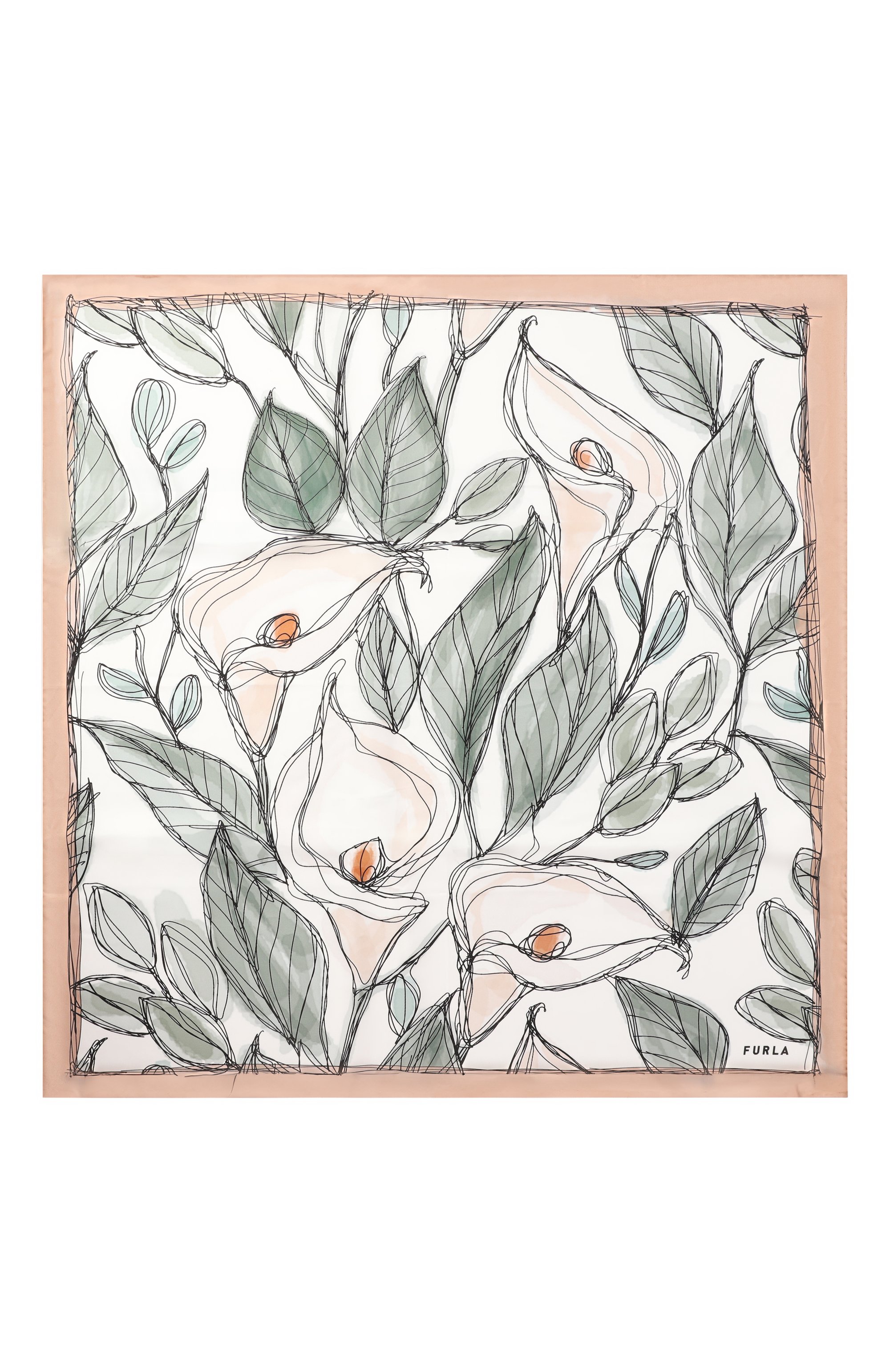 Шелковый платок FURLA, арт. WT00021/BX3591, фото 4