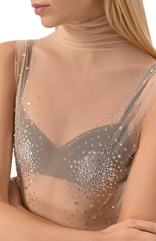 Комбинезон с отделкой стразами Leffers 43.52.4.15.04 Бежевый  43.52.4.15.04 Фото 5