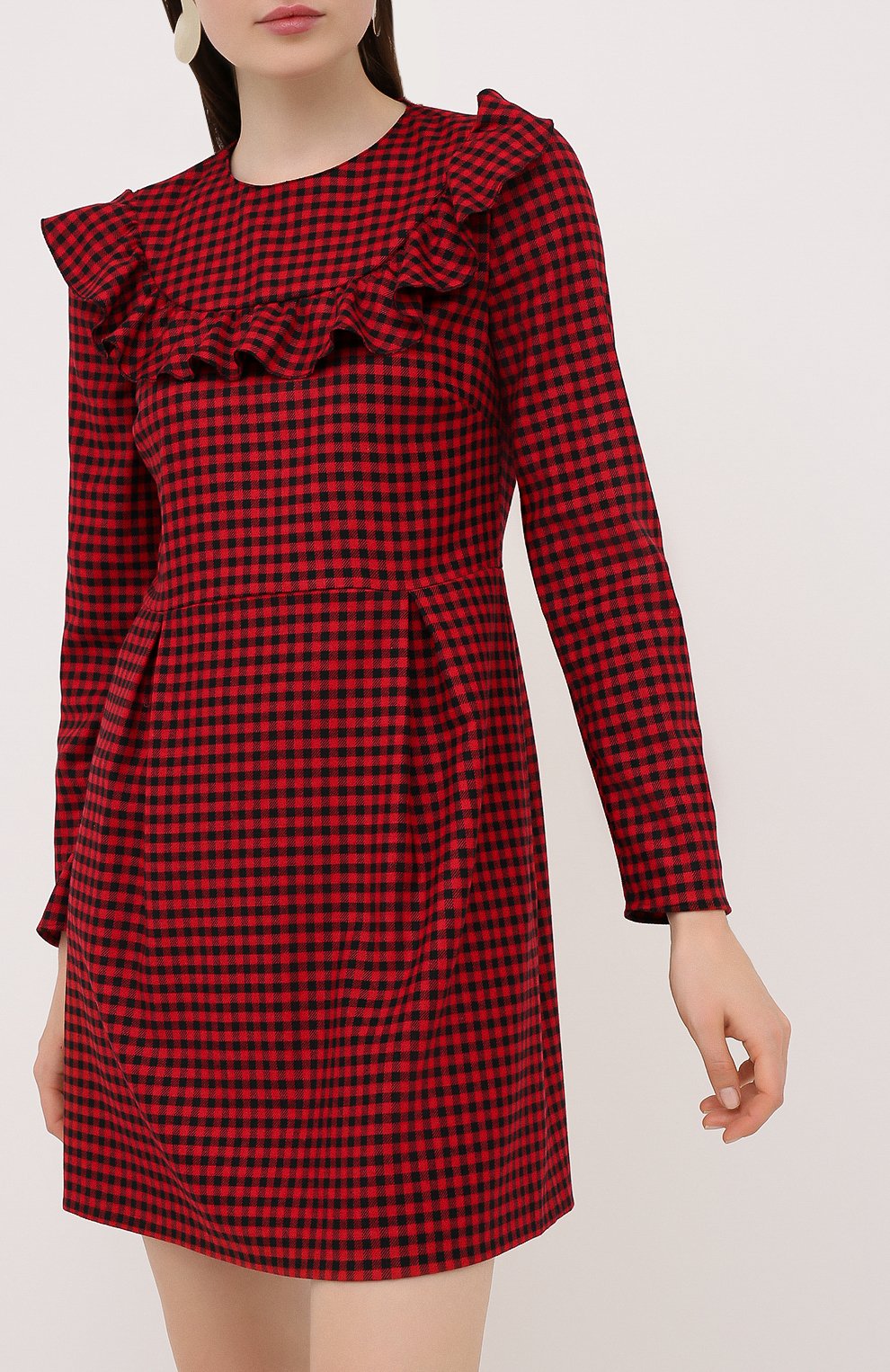 Платье из вискозы и шерсти REDVALENTINO, арт. UR3VAS55/55W, фото 3