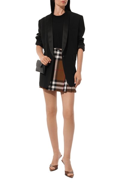 Шерстяная юбка BURBERRY, арт. 8063237, фото 2