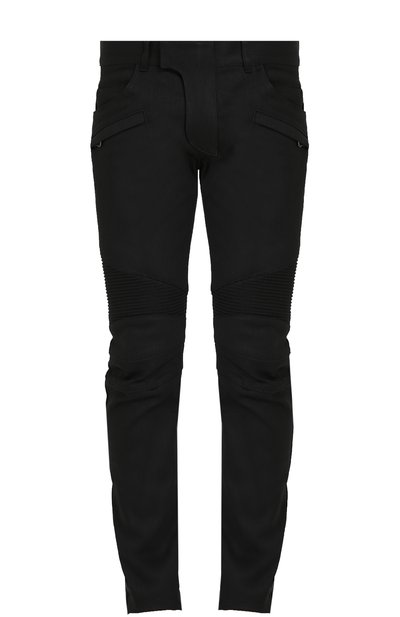 Джинсы скинни с декоративной прострочкой BALMAIN, арт. P0H/T551/D204, фото 1