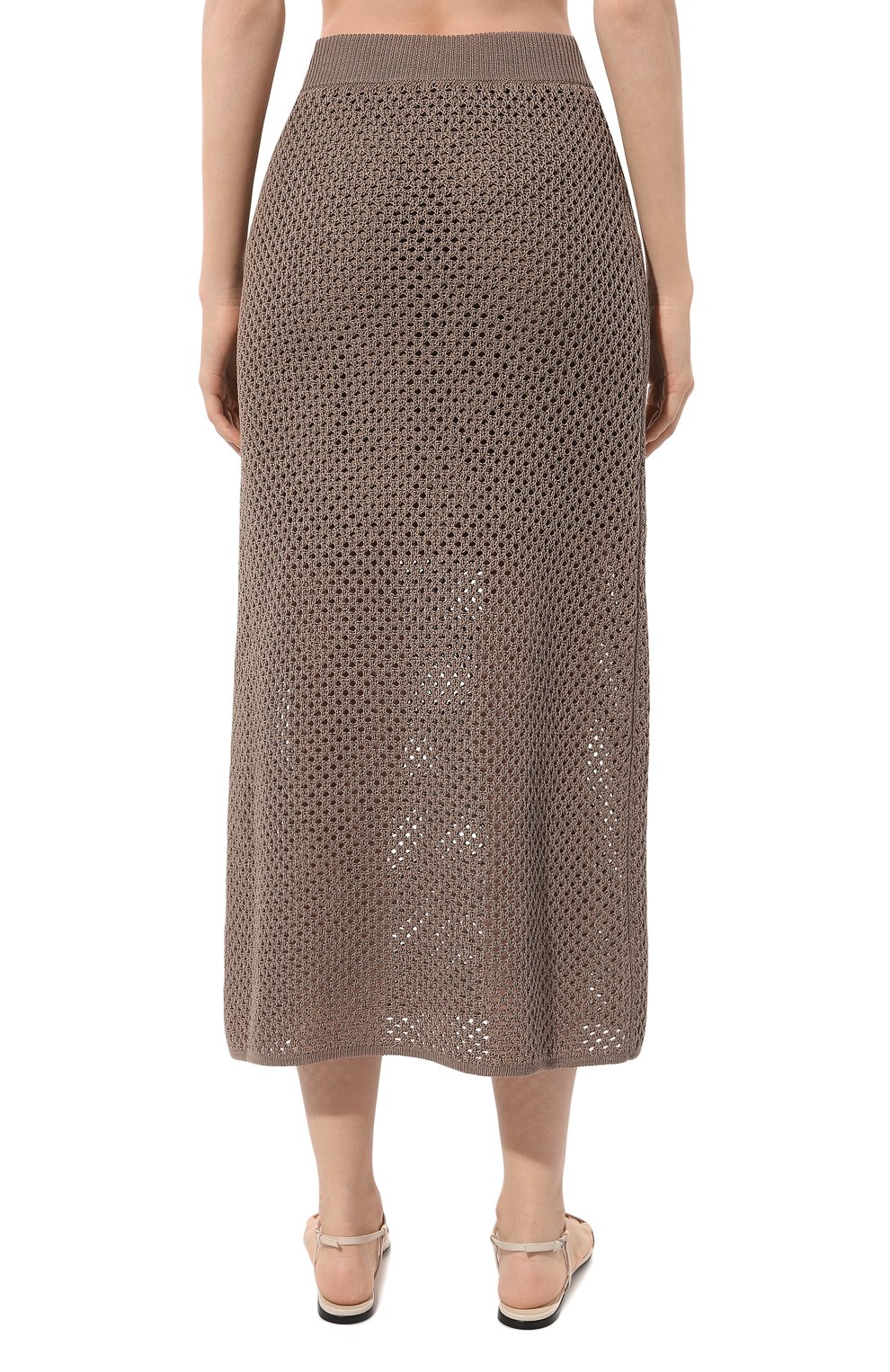 Хлопковая юбка BRUNELLO CUCINELLI, арт. M7876B1345, фото 4
