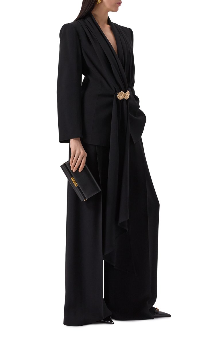 Женская сумка marlene DOLCE & GABBANA черного цвета, арт. BB7756/A3G19 | Фото 7 (Материал: Натуральная кожа; Драгоценные камни: Проставлено; Размер: mini; Материал сплава: Проставлено)