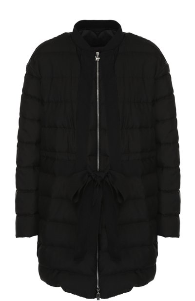 Женский удлиненный стеганый пуховик на молнии MONCLER, арт. D1-193-49301-85-60167