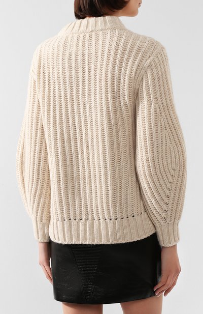 Свитер ZADIG AND VOLTAIRE бежевого цвета по цене 26600 руб., арт. WHMF1137F, фото 4 Свитер ZADIG AND VOLTAIRE, арт. WHMF1137F, фото 4