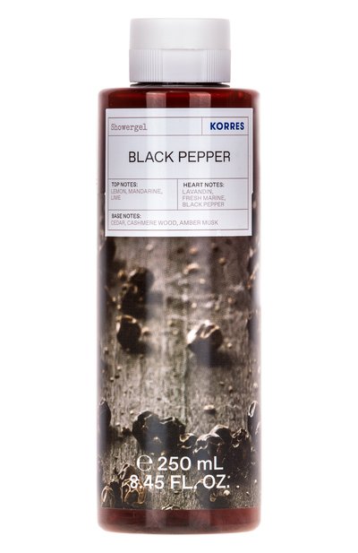 Женского гель для душа "черный перец" (250ml) KORRES, арт. 5203069090745