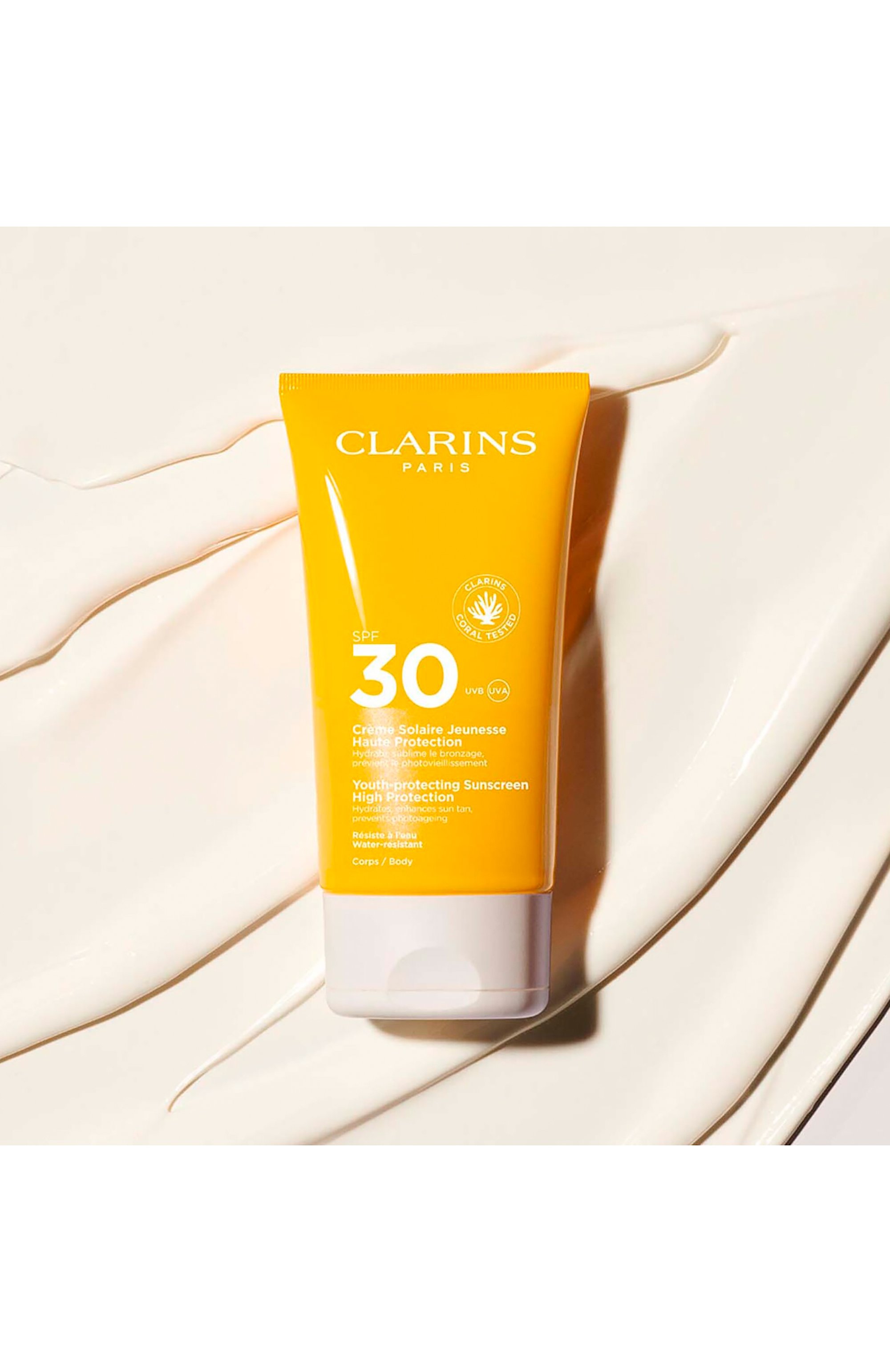 Солнцезащитный крем для тела sun care spf 30 (150ml) CLARINS, арт. 80111685, фото 5