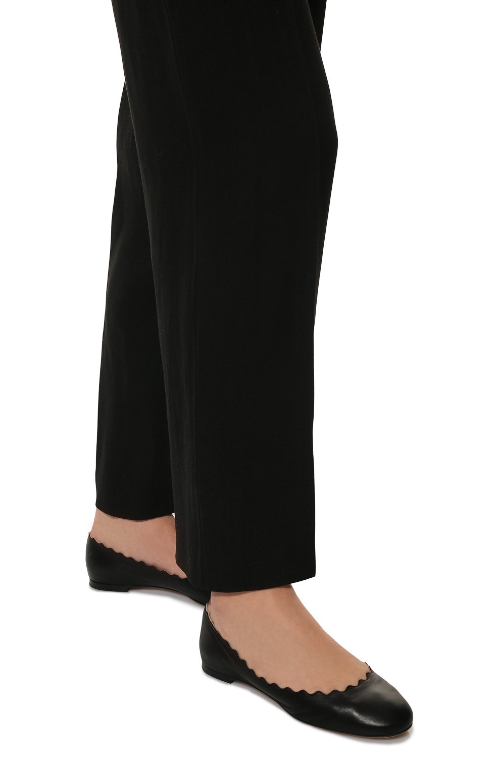 Кожаные балетки lauren CHLOÉ, арт. CHC16A16075, фото 3