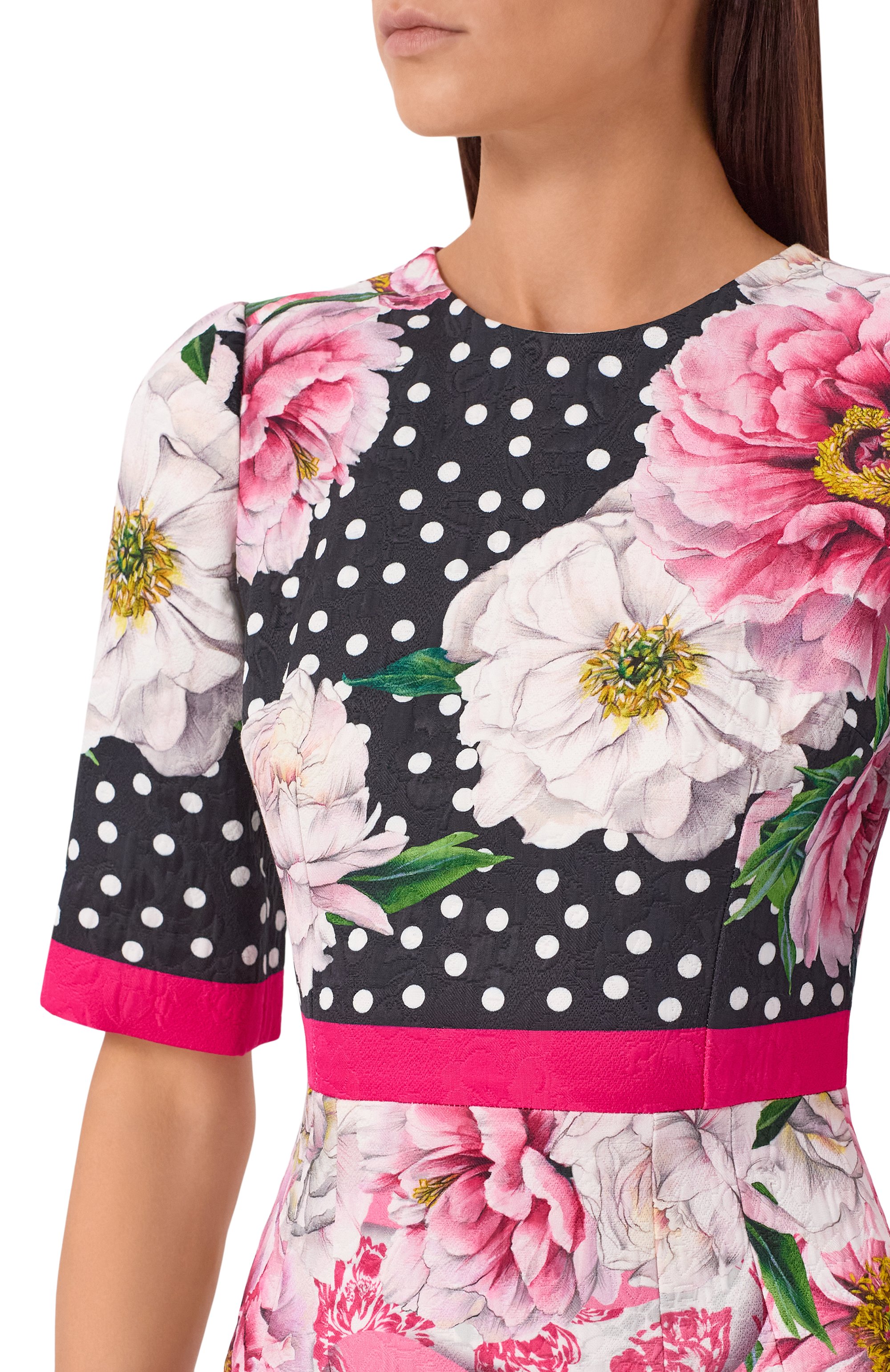 Платье из хлопка и вискозы DOLCE & GABBANA, арт. I6JP9W/FPTA5, фото 5