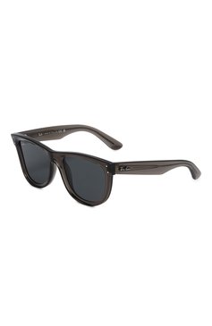 Женские солнцезащитные очки RAY-BAN серого цвета, арт. R0502S-6707GR | Фото 1 (Кросс-КТ: С/з-унисекс; Региональные ограничения белый список (Axapta Mercury): Не проставлено; Нос: Не проставлено; Материал: Пластик; Тип очков: С/з; Очки форма: Квадратные; Оптика Гендер: оптика-унисекс)