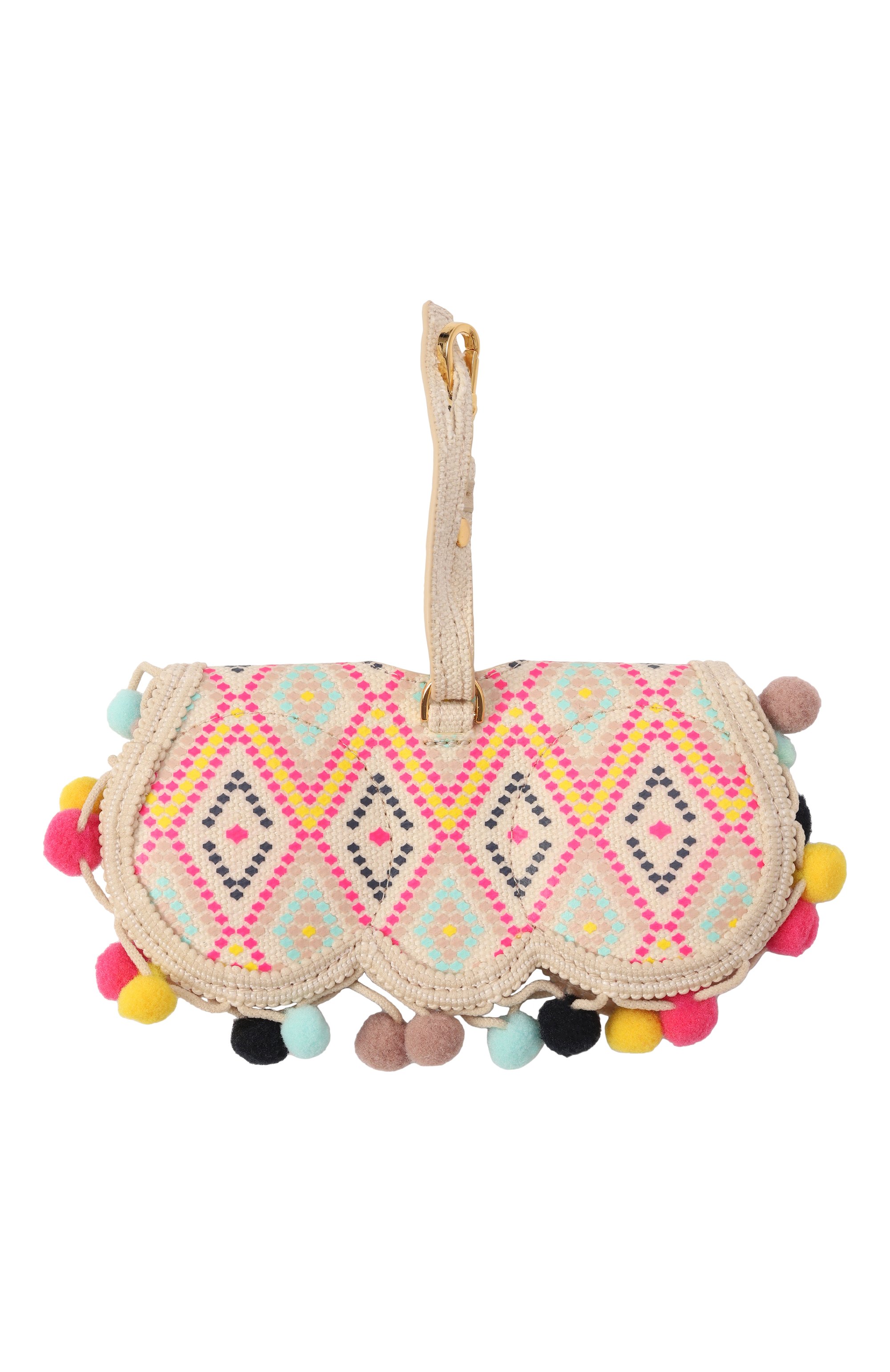 Текстильный футляр для очков ANY DI, арт. SP101603 DIAM0ND FACE P0MP0N, фото 2