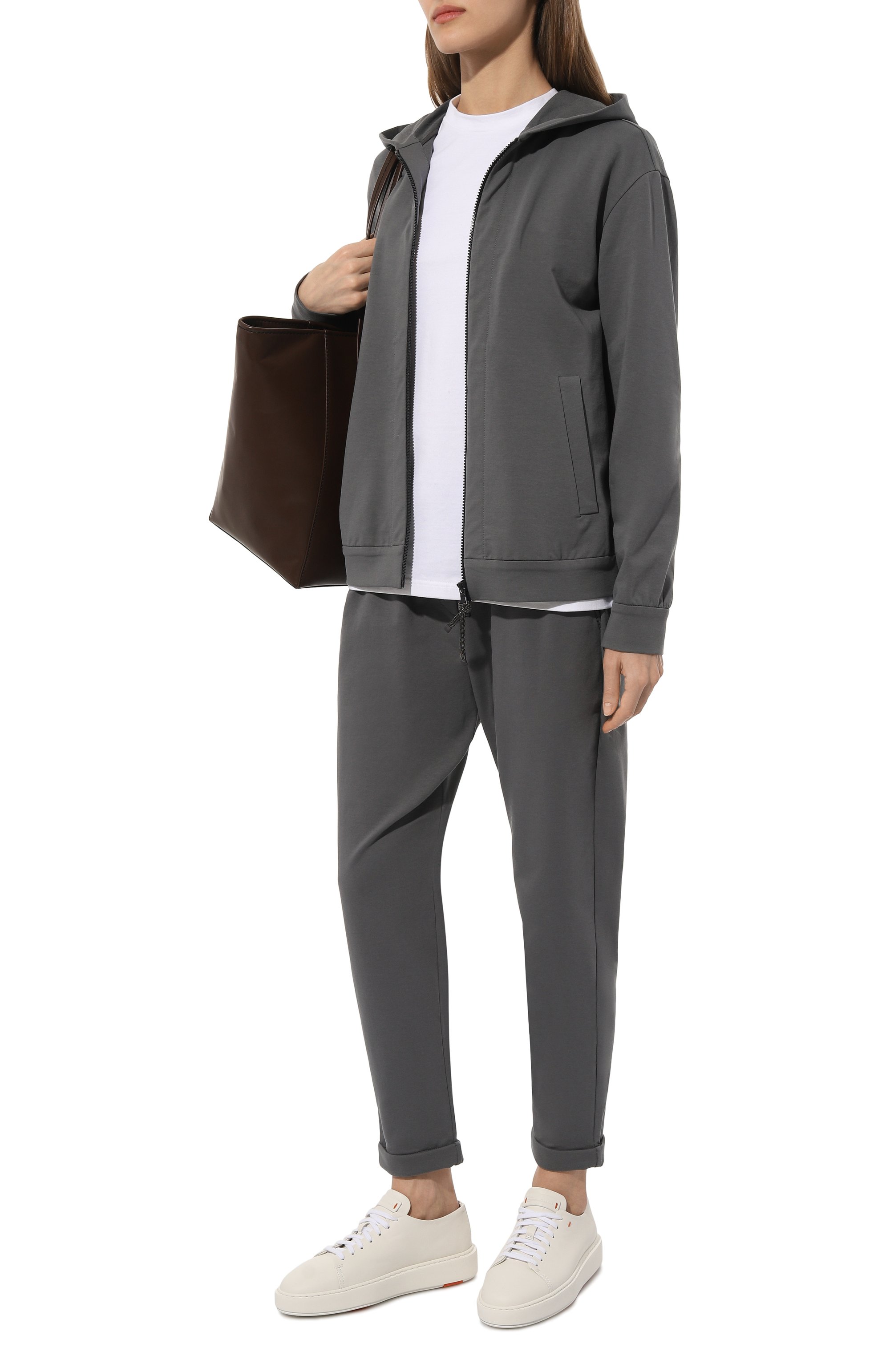 Хлопковая толстовка BRUNELLO CUCINELLI, арт. MH827B1190, фото 2