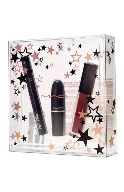 Женского набор для губ mac holiday kits stars of the party kit, red MAC, арт. SH5P-Y9