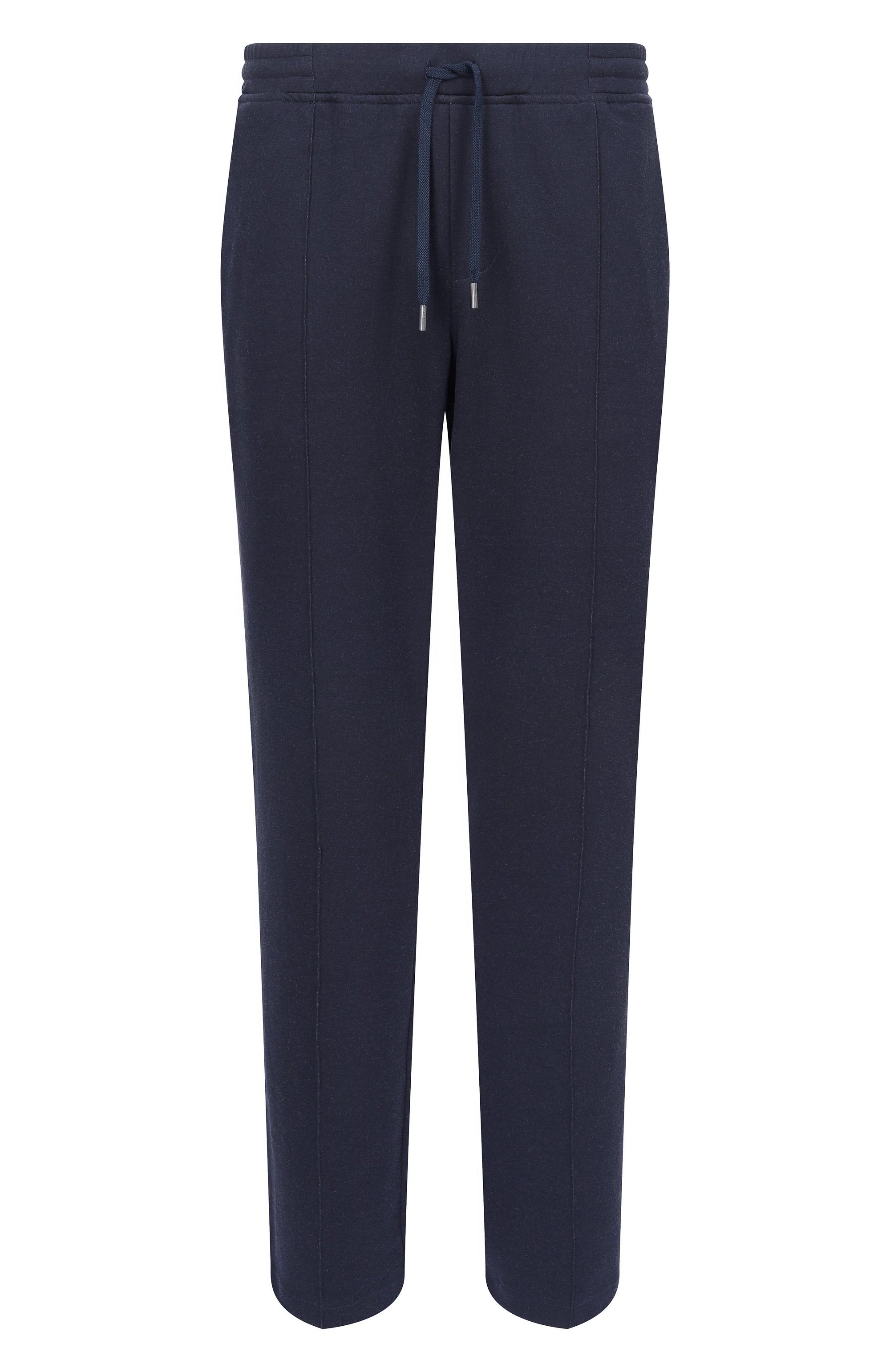 Брюки из хлопка и шелка CAPOBIANCO, арт. 20M708.DS00._001, фото 1