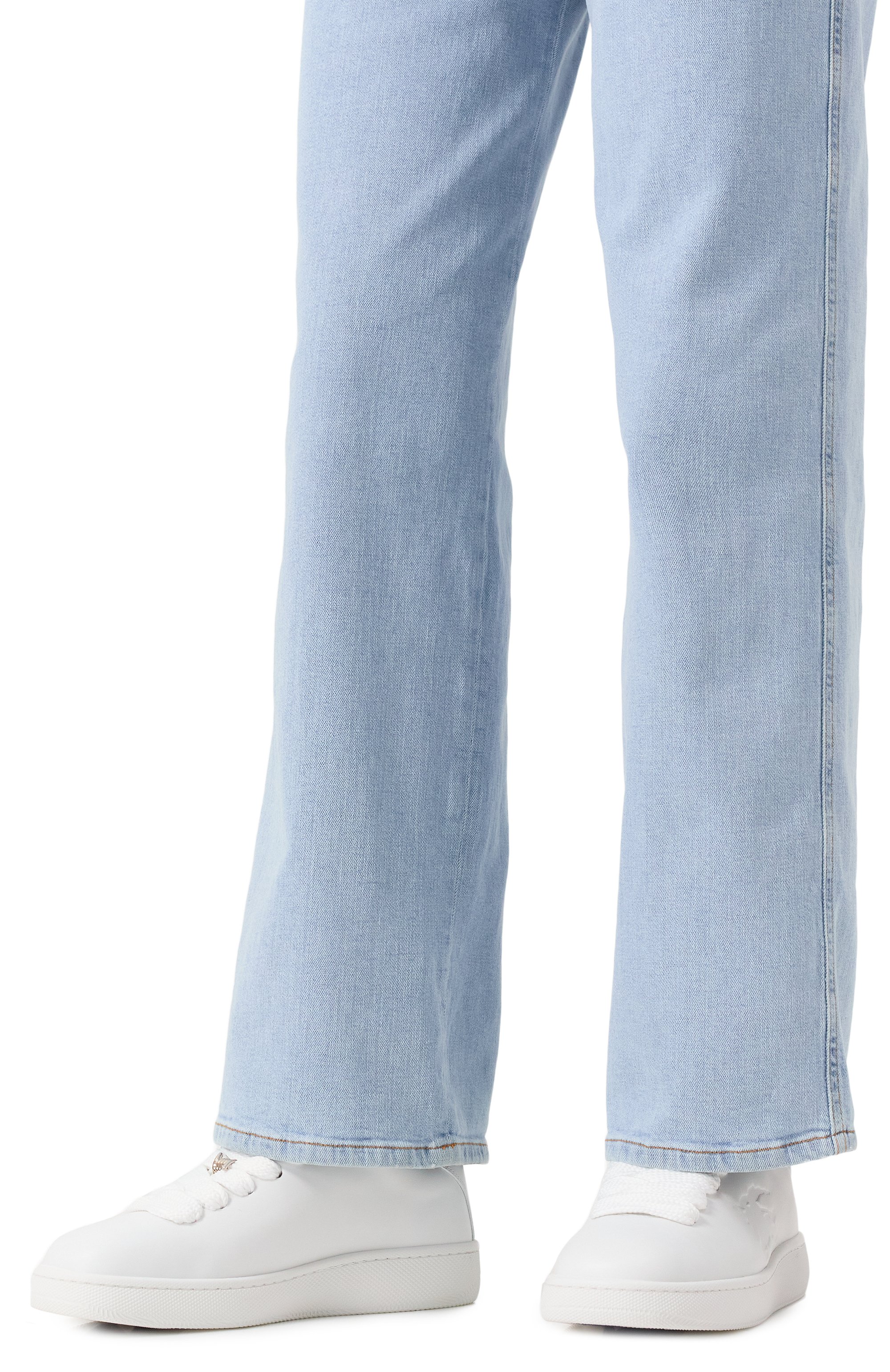 Кожаные кеды box BURBERRY, арт. 8083385, фото 3