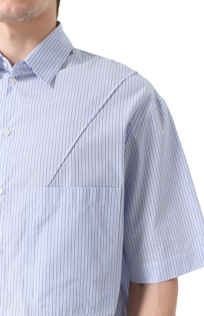 Хлопковая рубашка ISABEL BENENATO, арт. UW58S25, фото 5